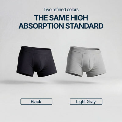 Men's Ultra-Absorbent Washable Incontinence Boxer Brief